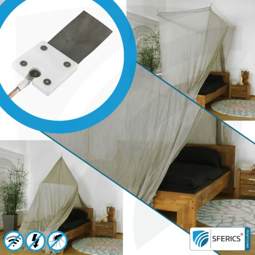 Individuelle Erweiterung vom Baldachin Elektrosmog ULTRA + PRO | Aktivierung der Erdung NF des Baldachins | Rundum Abschirmung Elektrosmog HF 2 Individuelle Erweiterung vom Baldachin Elektrosmog PRO | Aktivierung der Erdung NF des Baldachins | Rundum Abschirmung Elektrosmog HF