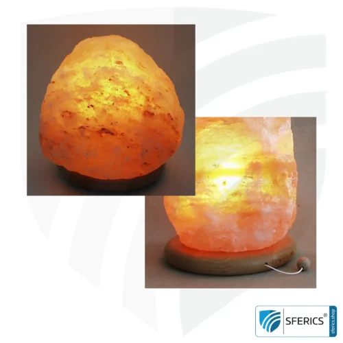 Salzkristall | für unseren geschirmten Lampensockel 5 Salzkristall | für unseren geschirmten Lampensockel