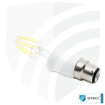 Universal Adapter Leuchtmittel | E27 Leuchtmittel auf B22 Bajonett Sockel 22 Universal Adapter Leuchtmittel | E27 Leuchtmittel auf B22 Bajonett Sockel