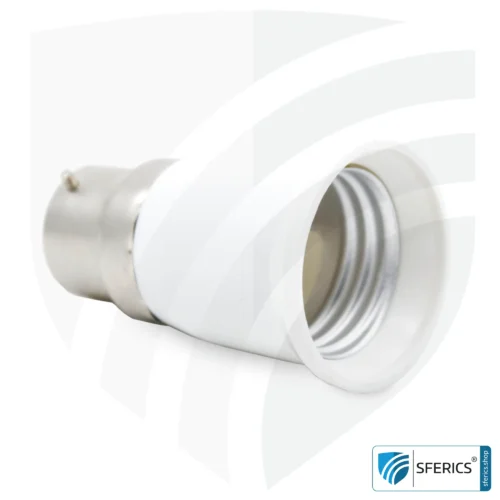 Universal Adapter Leuchtmittel | E27 Leuchtmittel auf B22 Bajonett Sockel 14 Universal Adapter Leuchtmittel | E27 Leuchtmittel auf B22 Bajonett Sockel