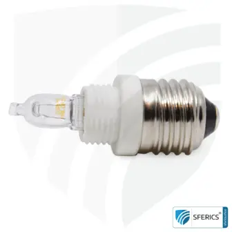 Universal Adapter Leuchtmittel | G9 Leuchtmittel auf E27 Sockel 12 Universal Adapter Leuchtmittel | G9 Leuchtmittel in E27 Fassung