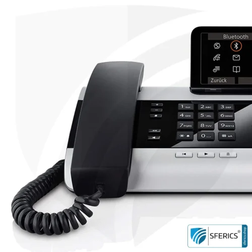 GIGASET DX800A Telefon, kabelgebunden | strahlungarm durch ECO DECT+ | analog, digital, VoIP (SIP) | mit Anrufbeantworter 9 GIGASET DX800A Telefon, kabelgebunden | strahlungarm durch ECO DECT+ | analog, digital, VoIP, Anrufbeantworter