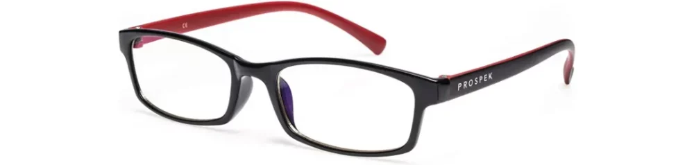 Anti Blaulicht Computer Brille PRO von PROSPEK | hochwertige Brille für die vielen Stunden pro Tag am PC, Smartphone, Tablet, Fernseher, LED-Licht, ...