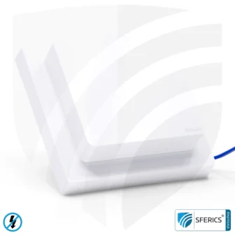 Wandsender TX-NA16-WAND | 2-Kanal Fernbedienung | Masterschalter Set-Up | baubiologische Funktechnik nach EnOcean Standard 23 Aufputzrepeater RP-NA16-AP | Repeater zur Montage auf Installationsdose | LEVEL 2 | Masterschalter Set-Up | baubiologische Funktechnik nach EnOcean Standard