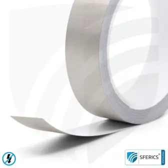 Erdungsband GSX, selbstklebend | Erdung von Abschirmfarbe, Abschirmgewebe, Abschirmvlies, usw. 18 Erdungsband GSX, selbstklebend | Erdung von Abschirmfarbe, Abschirmgewebe, Abschirmvlies, usw.