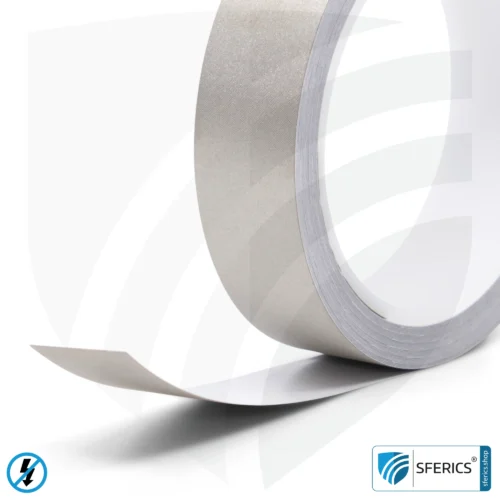 Erdungsband GSX, selbstklebend | Erdung von Abschirmfarbe, Abschirmgewebe, Abschirmvlies, usw. 18 Erdungsband GSX, selbstklebend | Erdung von Abschirmfarbe, Abschirmgewebe, Abschirmvlies, usw.