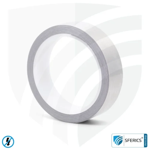 Erdungsband GSX, selbstklebend | Erdung von Abschirmfarbe, Abschirmgewebe, Abschirmvlies, usw. 15 Erdungsband GSX, selbstklebend | Erdung von Abschirmfarbe, Abschirmgewebe, Abschirmvlies, usw.