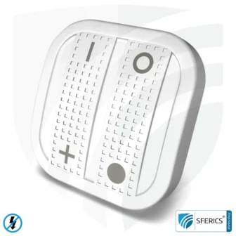 Wandsender TX-NA16-WAND | 2-Kanal Fernbedienung | Masterschalter Set-Up | baubiologische Funktechnik nach EnOcean Standard 21 Handsender TX-NA16-HAND | 2-Kanal Fernbedienung | Masterschalter Set-Up | baubiologische Funktechnik nach EnOcean Standard