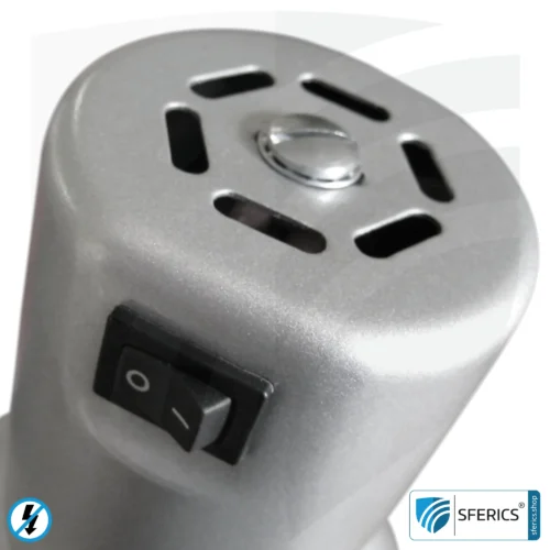 Geschirmte Lampe LONDON im Design SILBER | Schreibtischlampe für den hellen Arbeitplatz oder als geniale Werklampe | E27 Fassung 23 Geschirmte Lampe im Design SILBER | Schreibtischlampe für den hellen Arbeitplatz oder als geniale Werklampe | E27 Fassung