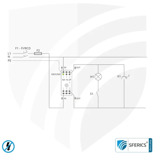 Netzabkoppler NA 16-2P Standard | zweipolige Abschaltung | selbstlernend, mit Touchsensor | inklusive LED Kontrollleuchte 11 Netzabkoppler NA 16-2P Standard | zweipolige Abschaltung | selbstlernend | inklusive LED Kontrollleuchte