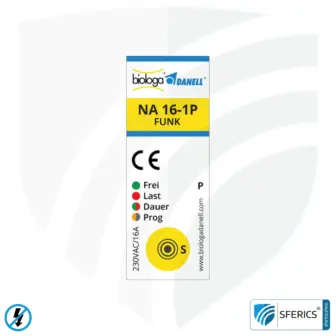 Master / Netzfreischalter NA 16-1P FUNK mit dualer Betriebsart | Masterschalter Set-Up | baubiologische Funktechnik nach EnOcean Standard | inklusive LED Kontrollleuchte 11 Netzfreischalter NA 16-1P Funk mit dualer Betriebsart | Masterschalter Set-Up | baubiologische Funktechnik nach EnOcean Standard | inklusive LED Kontrollleuchte