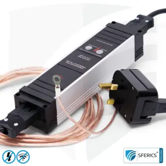 Powerline Filter für erdbaren Baldachin, Zelt und Schlafsack | Schirmungsbereich von 2 bis 68 MHz | Dämpfung von Powerline (PLC / DLAN) Frequenzen aus dem Erdungskabel 13 Powerline Filter für erdbaren Baldachin, Zelt und Schlafsack | Schirmungsbereich von 2 bis 68 MHz | Dämpfung von Powerline (PLC / DLAN) Frequenzen aus dem Erdungskabel