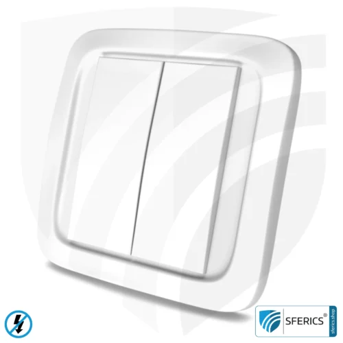 Wandsender TX-NA16-WAND | 2-Kanal Fernbedienung | Masterschalter Set-Up | baubiologische Funktechnik nach EnOcean Standard 2 Wandsender TX-NA16-WAND | 2-Kanal Fernbedienung | Masterschalter Set-Up | baubiologische Funktechnik nach EnOcean Standard