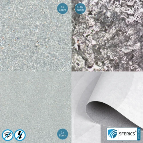 Premium Abschirmtapete ECO P120 | Untertapete | HF Schirmdämpfung gegen Elektrosmog bis zu 120 dB | TÜV SÜD geprüft | 53 cm Breite. Hoch wirkungsvoll gegen 5G! 6 Premium Abschirmtapete ECO P120 | Untertapete | HF Schirmdämpfung gegen Elektrosmog bis zu 120 dB | 53 cm Breite. Sehr wirkungsvoll gegen 5G!