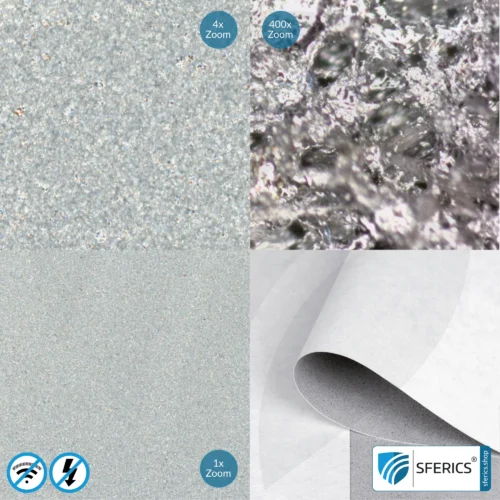 Abschirmtapete ECO P80 | Abschirmvlies | HF Schirmdämpfung gegen Elektrosmog bis zu 80 dB | TÜV SÜD geprüft | Wirkungsvoll gegen 5G! 6 Abschirmtapete ECO P80 | Untertapete | HF Schirmdämpfung gegen Elektrosmog bis zu 80 dB