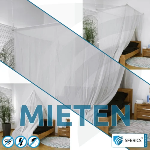 TESTEN! Abschirmender Baldachin Elektrosmog PRO für 14 Tage risikofrei mieten | Wähle aus 3 alles inklusive Set's | Abschirmung EMF bis 99,99 % (42 dB) | Erdbar NF | Wirkungsvoll gegen 5G! 10 TESTEN! Abschirmender Baldachin Elektrosmog PRO light für 14 Tage risikofrei mieten | Wähle aus 3 alles inklusive Set's | Abschirmung Funk bis 99,99 % (42 dB). Erdbar. Wirkungsvoll gegen 5G!