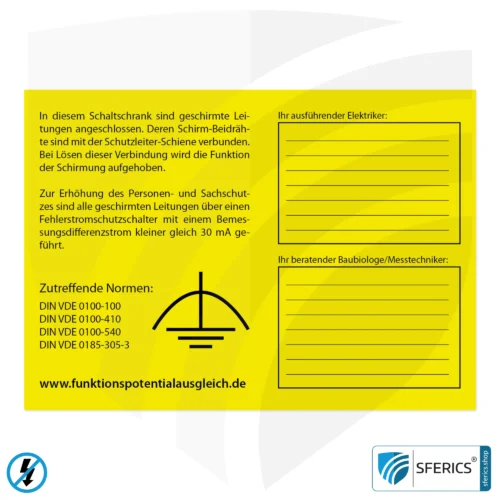 FPA Kennzeichnung zum Funktionspotentialausgleich zur Qualitätssicherung, selbstklebend | kostenlos downloaden zum Ausdrucken 1 FPA QS Kennzeichnung zum Funktionspotentialausgleich | selbstklebend