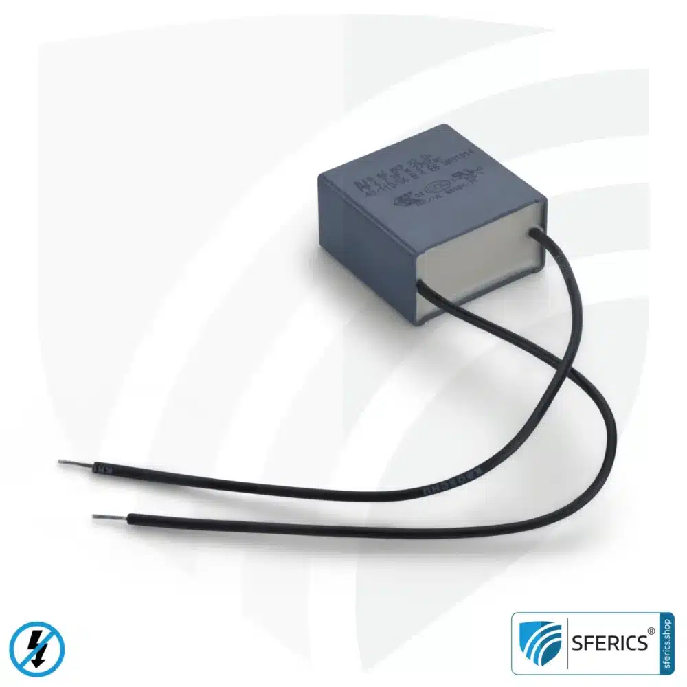 Netzfilter X25 4,7 µF | Kapazitätsfilter gegen Dirty Electricity