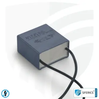 Netzfilter X25 4,7 µF | leistungsfähiger Kapazitätsfilter gegen Dirty Electricity 4 Netzfilter X25 4,7 µF | Kapazitätsfilter gegen Dirty Electricity