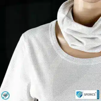 Abschirmendes ANTIWAVE Long Sleeve Shirt für Damen | Langarm | Schutz bis zu 30 dB vor HF Elektrosmog (Handy, WLAN, LTE) | Ideal für elektrosensible Menschen 9 Abschirmendes ANTIWAVE Shirt für Damen | Langarm | Schutz bis zu 30 dB vor HF Elektrosmog (Handy, WLAN, LTE) | Ideal für elektrosensible Menschen