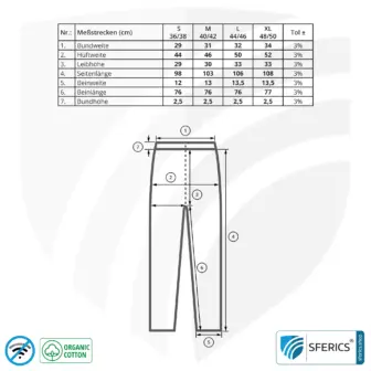Abschirmende ANTIWAVE Leggings für Damen | Schutz bis zu 30 dB vor HF Elektrosmog (Handy, WLAN, LTE) | Ideal für elektrosensible Menschen 10 Abschirmende ANTIWAVE Leggings für Damen | Schutz bis zu 30 dB vor HF Elektrosmog (Handy, WLAN, LTE) | Ideal für elektrosensible Menschen