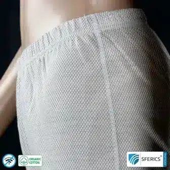Abschirmende ANTIWAVE Shorts für Damen | Schutz bis zu 30 dB vor HF Elektrosmog (Handy, WLAN, LTE) | Ideal für elektrosensible Menschen 12 Abschirmende ANTIWAVE Shorts für Damen | Schutz bis zu 30 dB vor HF Elektrosmog (Handy, WLAN, LTE) | Ideal für elektrosensible Menschen