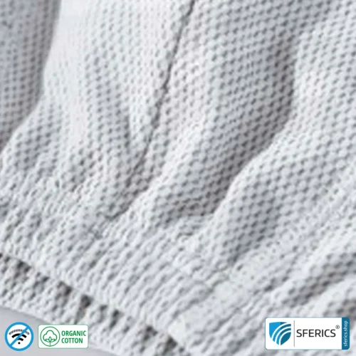 Abschirmendes ANTIWAVE Shorts für Herren | Schutz bis zu 30 dB vor HF Elektrosmog (Handy, WLAN, LTE) | Ideal für elektrosensible Menschen 13 Abschirmendes ANTIWAVE Shorts für Herren | Schutz bis zu 30 dB vor HF Elektrosmog (Handy, WLAN, LTE) | Ideal für elektrosensible Menschen