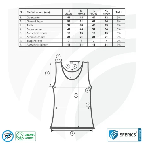 Abschirmendes ANTIWAVE Tank-Top für Damen | Schutz bis zu 30 dB vor HF Elektrosmog (Handy, WLAN, LTE) | Ideal für elektrosensible Menschen 12 Abschirmendes ANTIWAVE Tank-Top für Damen | Schutz bis zu 30 dB vor HF Elektrosmog (Handy, WLAN, LTE) | Ideal für elektrosensible Menschen