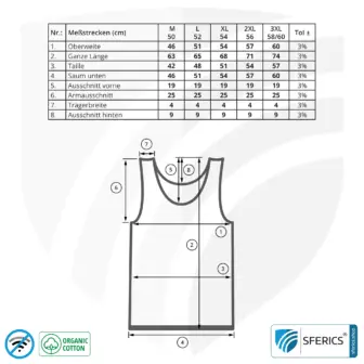 Abschirmendes ANTIWAVE Tank-Top für Herren | Schutz bis zu 30 dB vor HF Elektrosmog (Handy, WLAN, LTE) | Ideal für elektrosensible Menschen 12 Abschirmendes ANTIWAVE Tank-Top für Herren | Schutz bis zu 30 dB vor HF Elektrosmog (Handy, WLAN, LTE) | Ideal für elektrosensible Menschen