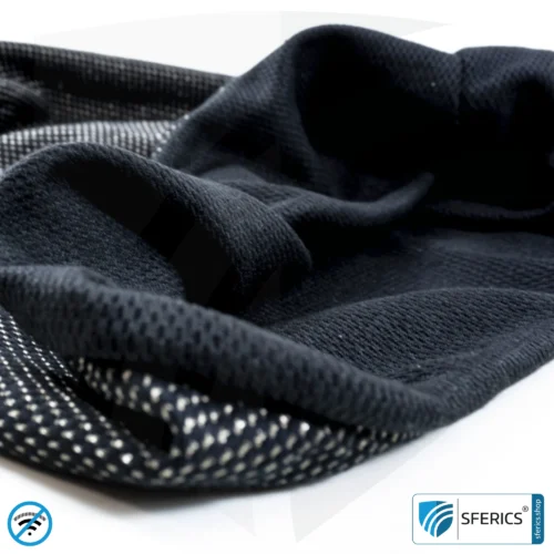 Abschirmende Mütze ANTIWAVE Beany | Schutz vor Elektrosmog HF mit Wirkungsgrad bis 99,9 % (Handy, WLAN, LTE) | 5G ready! 22 ANTIWAVE abschirmende Mütze Beany | Schutz vor Elektrosmog HF mit Wirkungsgrad bis 99,9 % (Handy, WLAN, LTE) | 5G ready!