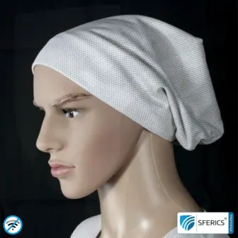 Abschirmende Mütze ANTIWAVE Beany | Schutz vor Elektrosmog HF mit Wirkungsgrad bis 99,9 % (Handy, WLAN, LTE) | 5G ready! 23 ANTIWAVE abschirmende Mütze Beany | Schutz vor Elektrosmog HF mit Wirkungsgrad bis 99,9 % (Handy, WLAN, LTE) | 5G ready!