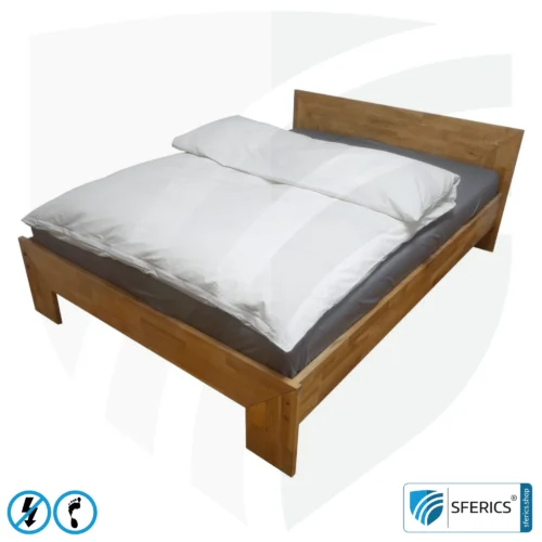 Bettdeckenbezug | 135 x 200 cm | Abschirmung niederfrequenter elektrischer Wechselfelder | ermöglicht Erdkontakt* | Nicht geeignet zur Abschirmung von WLAN, LTE, 5G, usw.! 1 Bettdeckenbezug | 135 x 200 cm | Abschirmung niederfrequenter elektrischer Wechselfelder | ermöglicht Erdkontakt* | Nicht geeignet zur Abschirmung von WLAN, LTE, 5G, usw.!