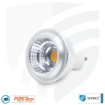 5 Watt LED Spot Pure-Z-Retro | Hell wie 40 Watt, 380 Lumen | CRI >90 | flimmerfrei | warmweiß | GU10 1 5 Watt LED Spot Pure-Z-Retro | Hell wie 40 Watt, 380 Lumen | CRI über 90 | flimmerfrei | warmweiß | GU10