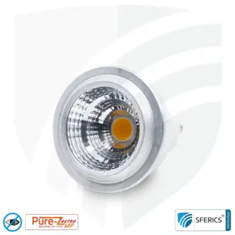 5 Watt LED Spot Pure-Z-Retro | Hell wie 40 Watt, 380 Lumen | CRI >90 | flimmerfrei | warmweiß | GU10 18 5 Watt LED Spot Pure-Z-Retro | Hell wie 40 Watt, 380 Lumen | CRI über 90 | flimmerfrei | warmweiß | GU10