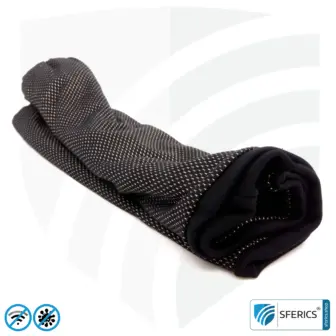 Abschirmender, elastischer ANTIWAVE Schlauchschal Scarf | Schutz vor Elektrosmog HF mit Wirkungsgrad bis 99,9 % | Abschirmstoff mit Silber für antibakterielle Wirkung durch Silberionen 30 ANTIWAVE abschirmender, elastischer Schlauchschal Scarf | Schutz vor Elektrosmog HF mit Wirkungsgrad bis 99,9 % | Abschirmstoff mit Silber für antibakterielle Wirkung durch Silberionen.