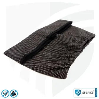 Abschirmender, elastischer ANTIWAVE Schlauchschal Scarf | Schutz vor Elektrosmog HF mit Wirkungsgrad bis 99,9 % | Abschirmstoff mit Silber für antibakterielle Wirkung durch Silberionen 29 ANTIWAVE abschirmender, elastischer Schlauchschal Scarf | Schutz vor Elektrosmog HF mit Wirkungsgrad bis 99,9 % | Abschirmstoff mit Silber für antibakterielle Wirkung durch Silberionen.