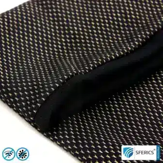 Abschirmender, elastischer ANTIWAVE Schlauchschal Scarf | Schutz vor Elektrosmog HF mit Wirkungsgrad bis 99,9 % | Abschirmstoff mit Silber für antibakterielle Wirkung durch Silberionen 25 ANTIWAVE abschirmender, elastischer Schlauchschal Scarf | Schutz vor Elektrosmog HF mit Wirkungsgrad bis 99,9 % | Abschirmstoff mit Silber für antibakterielle Wirkung durch Silberionen.