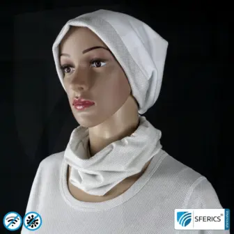 Abschirmender, elastischer ANTIWAVE Schlauchschal Scarf | Schutz vor Elektrosmog HF mit Wirkungsgrad bis 99,9 % | Abschirmstoff mit Silber für antibakterielle Wirkung durch Silberionen 20 ANTIWAVE abschirmender, elastischer Schlauchschal Scarf | Schutz vor Elektrosmog HF mit Wirkungsgrad bis 99,9 % | Abschirmstoff mit Silber für antibakterielle Wirkung durch Silberionen