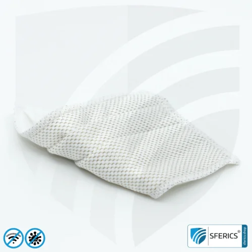 ANTIWAVE MNS Schutzmaske für Mund und Nase | Abschirmstoff mit Silber für antibakterielle Wirkung durch Silberionen | 3x Maximum in Hygiene, Wirkung und Tragekomfort 14 ANTIWAVE MNS Schutzmaske für Mund und Nase | Abschirmstoff mit Silber für antibakterielle Wirkung durch Silberionen | 3x Maximum in Hygiene, Wirkung und Tragekomfort