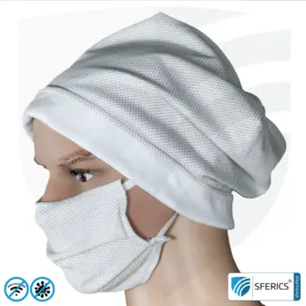 ANTIWAVE MNS Schutzmaske für Mund und Nase | Abschirmstoff mit Silber für antibakterielle Wirkung durch Silberionen | 3x Maximum in Hygiene, Wirkung und Tragekomfort 16 ANTIWAVE MNS Schutzmaske für Mund und Nase | Abschirmstoff mit Silber für antibakterielle Wirkung durch Silberionen | 3x Maximum in Hygiene, Wirkung und Tragekomfort