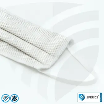 ANTIWAVE MNS Schutzmaske für Mund und Nase | Abschirmstoff mit Silber für antibakterielle Wirkung durch Silberionen | 3x Maximum in Hygiene, Wirkung und Tragekomfort 17 ANTIWAVE MNS Schutzmaske für Mund und Nase | Abschirmstoff mit Silber für antibakterielle Wirkung durch Silberionen | 3x Maximum in Hygiene, Wirkung und Tragekomfort