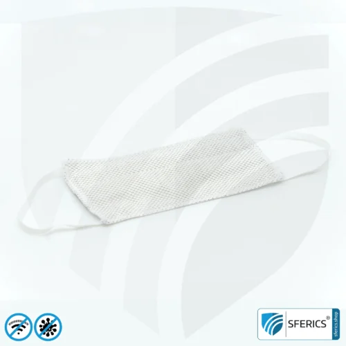 ANTIWAVE MNS Schutzmaske für Mund und Nase | Abschirmstoff mit Silber für antibakterielle Wirkung durch Silberionen | 3x Maximum in Hygiene, Wirkung und Tragekomfort 18 ANTIWAVE MNS Schutzmaske für Mund und Nase | Abschirmstoff mit Silber für antibakterielle Wirkung durch Silberionen | 3x Maximum in Hygiene, Wirkung und Tragekomfort