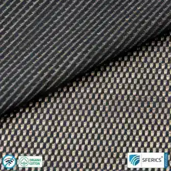NEW ANTIWAVE OC Abschirmstoff | schwarz | Ideal für Bekleidung und Unterbekleidung | HF Schirmdämpfung gegen Elektrosmog bis 33 dB | 5G ready! 10 NEW ANTIWAVE OC Abschirmstoff | schwarz | Ideal für Bekleidung und Unterbekleidung | HF Schirmdämpfung gegen Elektrosmog bis 33 dB | 5G ready!