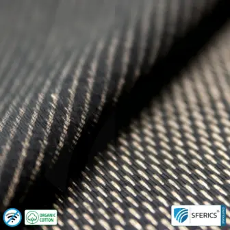 NEW ANTIWAVE OC Abschirmstoff | schwarz | Ideal für Bekleidung und Unterbekleidung | HF Schirmdämpfung gegen Elektrosmog bis 33 dB | 5G ready! 11 NEW ANTIWAVE OC Abschirmstoff | schwarz | Ideal für Bekleidung und Unterbekleidung | HF Schirmdämpfung gegen Elektrosmog bis 33 dB | 5G ready!