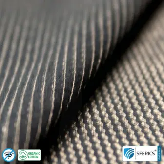 NEW ANTIWAVE OC Abschirmstoff | schwarz | Ideal für Bekleidung und Unterbekleidung | HF Schirmdämpfung gegen Elektrosmog bis 33 dB | 5G ready! 15 NEW ANTIWAVE OC Abschirmstoff | schwarz | Ideal für Bekleidung und Unterbekleidung | HF Schirmdämpfung gegen Elektrosmog bis 33 dB | 5G ready!