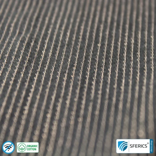 NEW ANTIWAVE OC Abschirmstoff | schwarz | Ideal für Bekleidung und Unterbekleidung | HF Schirmdämpfung gegen Elektrosmog bis 33 dB | 5G ready! 13 NEW ANTIWAVE OC Abschirmstoff | schwarz | Ideal für Bekleidung und Unterbekleidung | HF Schirmdämpfung gegen Elektrosmog bis 33 dB | 5G ready!