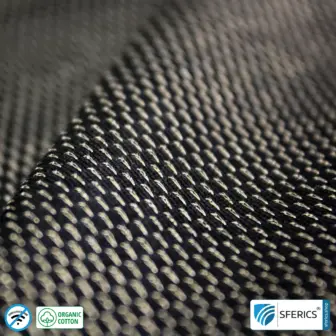 NEW ANTIWAVE OC Abschirmstoff | schwarz | Ideal für Bekleidung und Unterbekleidung | HF Schirmdämpfung gegen Elektrosmog bis 33 dB | 5G ready! 12 NEW ANTIWAVE OC Abschirmstoff | schwarz | Ideal für Bekleidung und Unterbekleidung | HF Schirmdämpfung gegen Elektrosmog bis 33 dB | 5G ready!