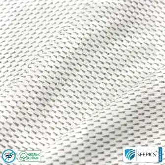 NEW ANTIWAVE OC Abschirmstoff | hellgrau | Ideal für Bekleidung und Unterbekleidung | HF Schirmdämpfung gegen Elektrosmog bis 33 dB | 5G ready! 19 NEW ANTIWAVE OC Abschirmstoff | Ideal zur Herstellung von Bekleidung und Unterbekleidung | hellgrau | HF Schirmdämpfung gegen Elektrosmog bis 33 dB | 5G ready!