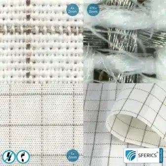SILVER GRID Abschirmstoff | Abschirmung niederfrequenter elektrischer Wechselfelder NF | ermöglicht Erdkontakt* | Nicht geeignet für EMF Abschirmungen! 6 SILVER GRID Abschirmstoff | Abschirmung niederfrequenter elektrischer Wechselfelder NF | ermöglicht Earthing* | Nicht geeignet für EMF Abschirmungen HF!