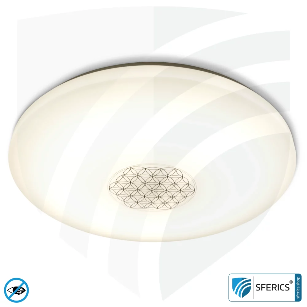 LED Vollspektrum Deckenleuchte SUNNY mit Fernbedienung | bis 4000 Lumen, dimmbar | bis 5900 Kelvin, farbveränderbar | CRI 95 | traumhaftes Licht im Wohnzimmer und Homeoffice